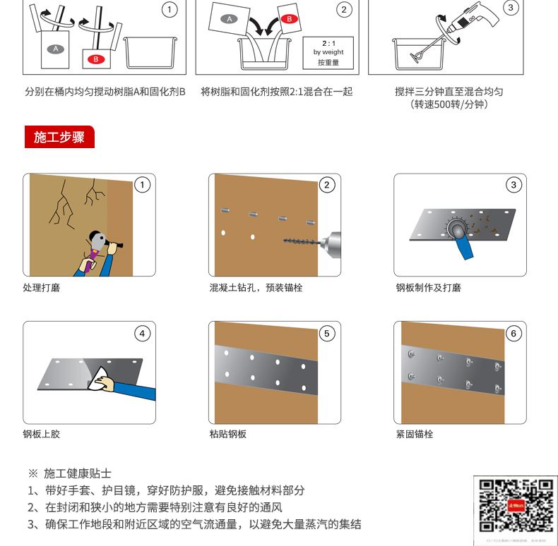 包钢宜昌粘钢加固施工过程